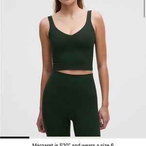 Lululemon Athletica Forest Green Activewear Set